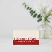 Carte De Visite carDIOLOGUE audacieux (Debout devant)