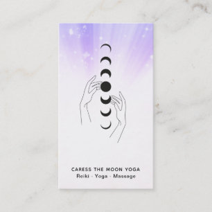 Carte De Visite *~* Caresser Les Phases De La Lune + Céleste Des M