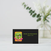 Carte De Visite Caricature d'Angry Frankenstein (Debout devant)