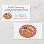 Carte De Visite Caricature de Churro (Devant / Derrière)