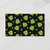 Carte De Visite Caricature de grenouille (Dos)