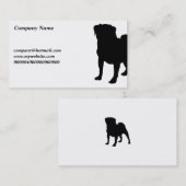 Carte De Visite Carlin, nom de la société, (Devant / Derrière)