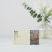 Carte De Visite Carmel Spanish Mission California Garden (Debout devant)