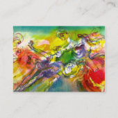 Carte De Visite CARNAVAL ITALIEN /Danse, Musique, Artiste théâtral (Dos)