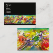 Carte De Visite CARNAVAL ITALIEN /Danse, Musique, Artiste théâtral (Devant / Derrière)