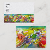 Carte De Visite CARNAVAL ITALIEN, Musique de danse, Théâtre Perle  (Devant / Derrière)