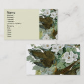 Carte De Visite Carolina Pigeon Audubon Morning Dove (Devant / Derrière)