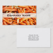 Carte De Visite Carottes (Devant / Derrière)