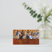 Carte De Visite Carousel Entertainment (Debout devant)