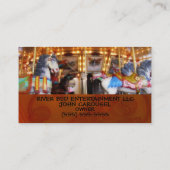 Carte De Visite Carousel Entertainment (Dos)