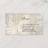 Carte De Visite Carousel et étoiles d'or (Devant)