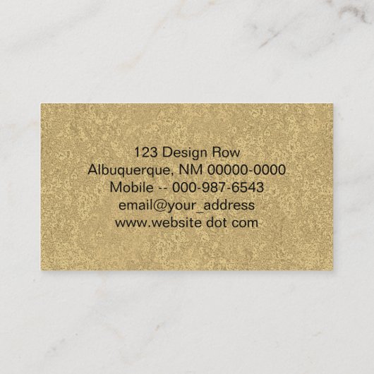 Carte De Visite Carpenter photo en gros plan en bois de cèdre (Dos)