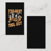 Carte De Visite Carpenter pour mari mécanicien d'atelier de fixolo (Devant / Derrière)