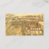Carte De Visite Carpenter's Yard and Laundry par Vincent van Gogh (Dos)