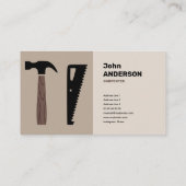 Carte De Visite Carpentier (Dos)