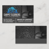 Carte De Visite Carpet Cleaner | Vacuuming Machine | Home (Devant / Derrière)