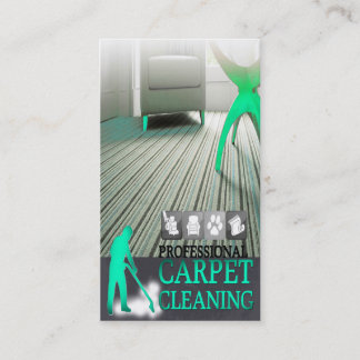 Carte De Visite Carpet Cleaning Service Business Card