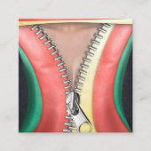 Carte de visite carré (Devant)