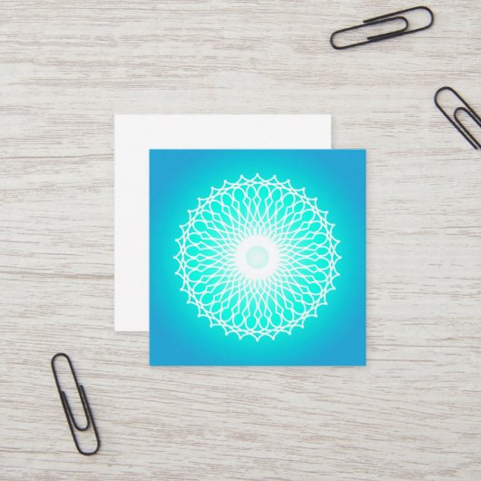 CARTE DE VISITE CARRÉ 3 (Devant/Arrière en situation)