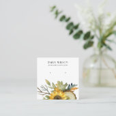 CARTE DE VISITE CARRÉ AFFICHAGE DE RESTAURATION DE L'ÉTUDE DE BOIS DE L' (Debout devant)