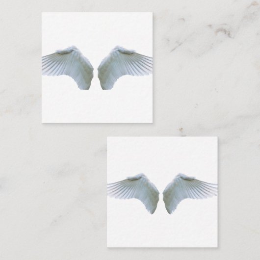 CARTE DE VISITE CARRÉ AILES (Devant / Derrière)