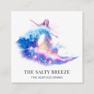 Carte De Visite Carré *~* AP13 Healing Beach WAVE Naissance de Vénus 63