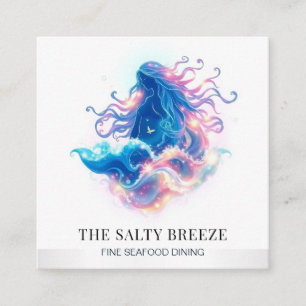 Carte De Visite Carré *~* AP13 Healing Beach WAVE Naissance de Vénus 72