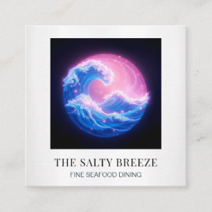 Carte De Visite Carré *~* AP13 Location de plage Gestionnaire de locatio