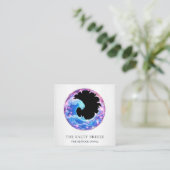 Carte De Visite Carré *~* AP13 Plage Restaurant Nautique Bar Bars 103 (Debout devant)