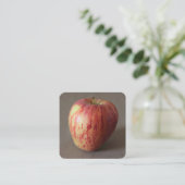Carte De Visite Carré Apple 01 (Debout devant)