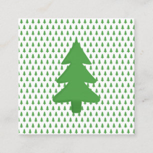 Carte De Visite Carré Arbre
