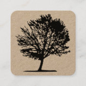 Carte De Visite Carré Arbre 02 (Devant)