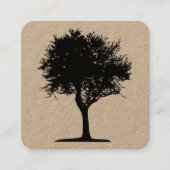 Carte De Visite Carré Arbre 06 (Devant)