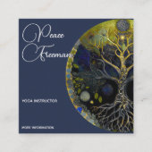 Carte De Visite Carré Arbre de la Luna (Devant)