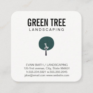 Carte De Visite Carré Architecture paysagère