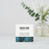 Carte De Visite Carré Architecture paysagère | Service de jardinage (Debout devant)