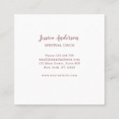 Carte De Visite Carré Attrape-rêves (Dos)