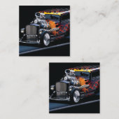 Carte De Visite Carré Baguette (Devant / Derrière)