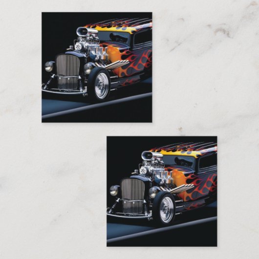 Carte De Visite Carré Baguette (Devant / Derrière)