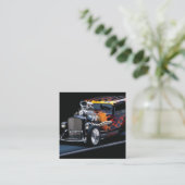 Carte De Visite Carré Baguette (Debout devant)