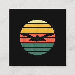 Carte De Visite Carré Baignade à papillon Baignade