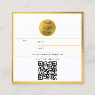 Carte De Visite Carré Balise Prix du logo de l'entreprise Balises de cou