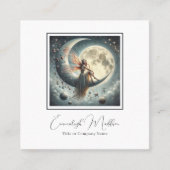 Carte De Visite Carré Bijoux à aile velue délice (Devant)