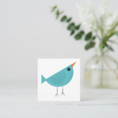 Carte De Visite Carré Birdy (Debout devant)