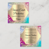 Carte De Visite Carré Blog du Wedding planner d'événement professionnel  (Devant / Derrière)