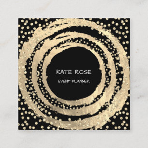 Carte De Visite Carré Blogueur sur la mode des médias musicaux de l'orga