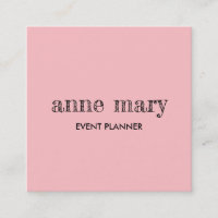 Blush Pink Girly Calligraphy Event Planificateur É