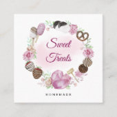 Carte De Visite Carré Boulangerie (Devant)