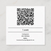 Carte De Visite Carré bouman446 manatee (Dos)