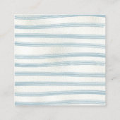 Carte De Visite Carré Brochure de la cime de cigogne (Dos)